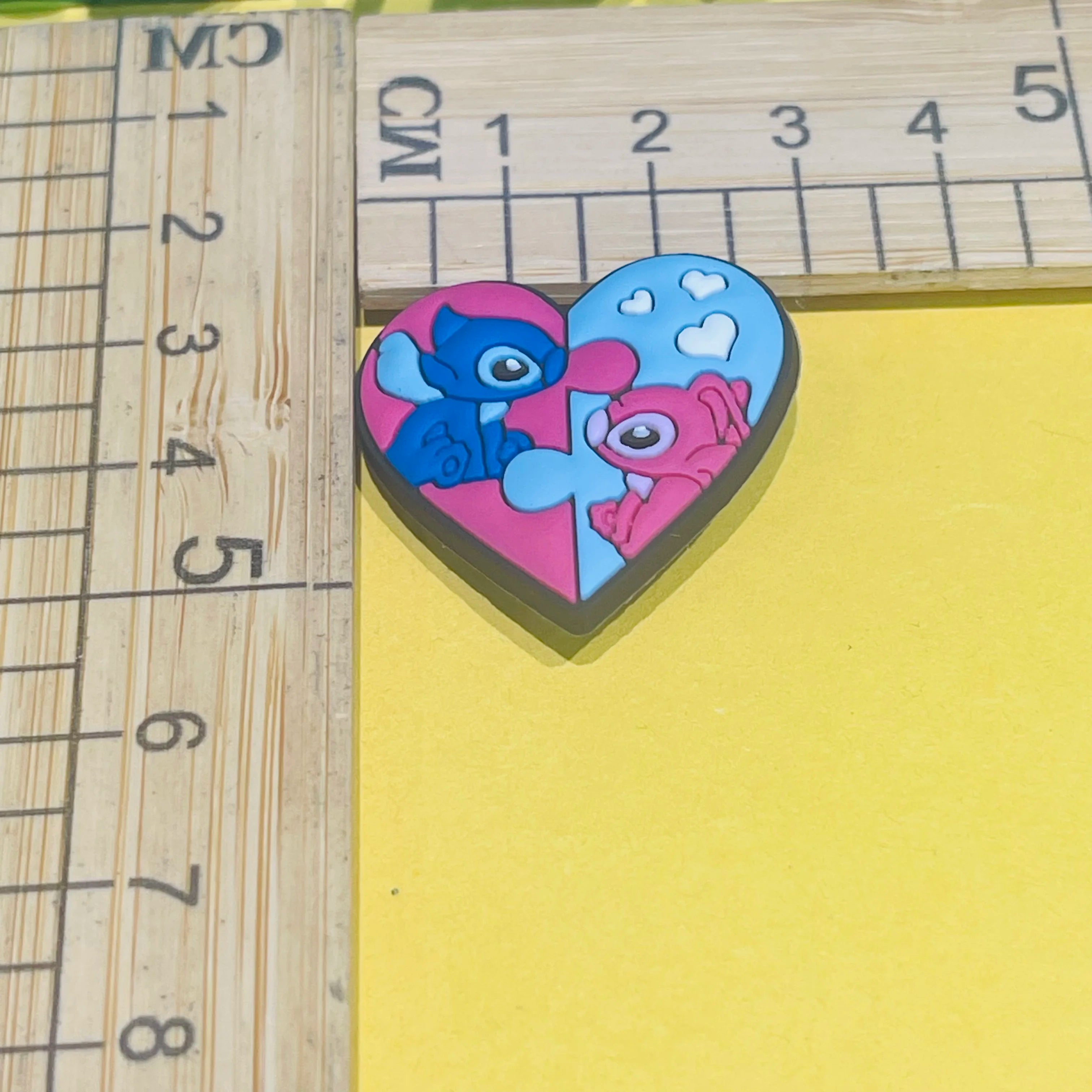 14-27pcs MINISO Stitch Cartoon Shoe Charms PVC DIY Shoes Decoration Sandal Accessories Buckle for Kids Gifts