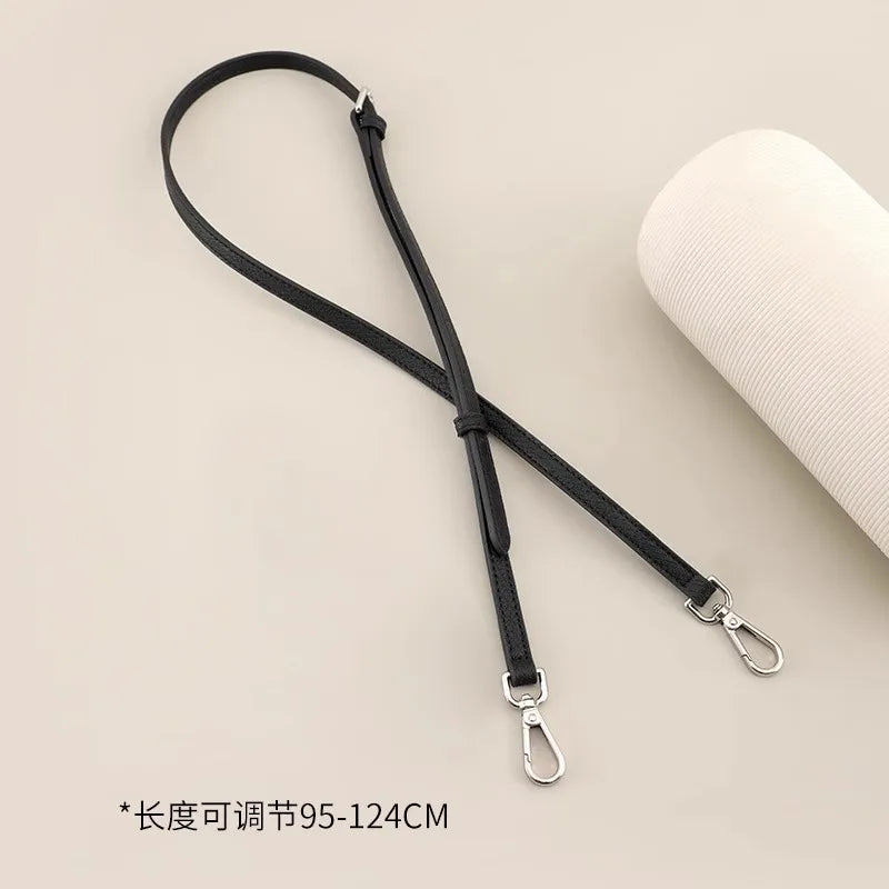 Leather Replacement Crossbody Bag Strap For Longchamp Mini Bag Shoulder Strap Without Punching Modification Bag Accessories