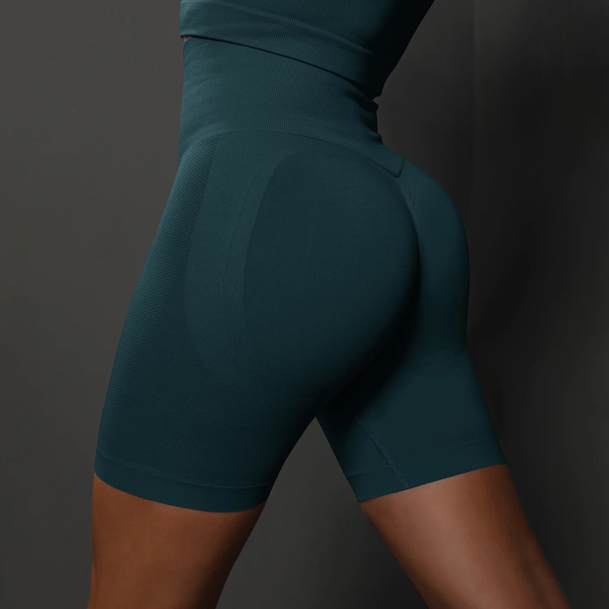 Yoga Shorts Women Sports Shorts Seamless Gym Workout Shorts High Waist Push Up Fitness Sports Shorts Cycling Shorts - Smarsty