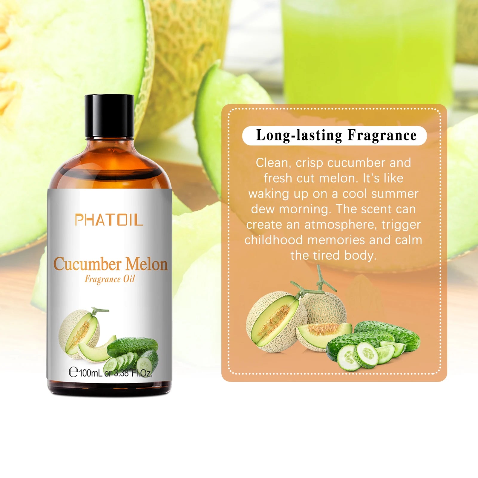 PHATOIL 100ml Aromatherapy Fragrance Oil Pure Essential Oils - Smarsty