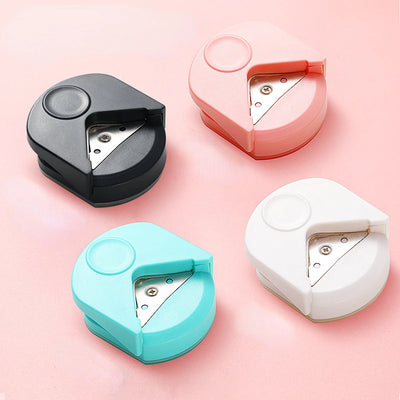 circle cutter button maker Corner round machine corner punching portable paper cutter card photo cutting - Smarsty
