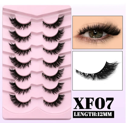 GROINNEYA Winged Cat Eye Faux Mink Lashes - Smarsty
