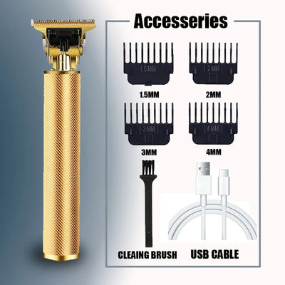 Heavy Metal Hair Clipper for Professional Men's Cuts - Smarsty