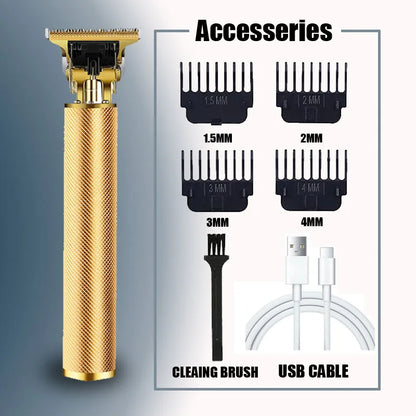 Heavy Metal Hair Clipper for Professional Men's Cuts - Smarsty