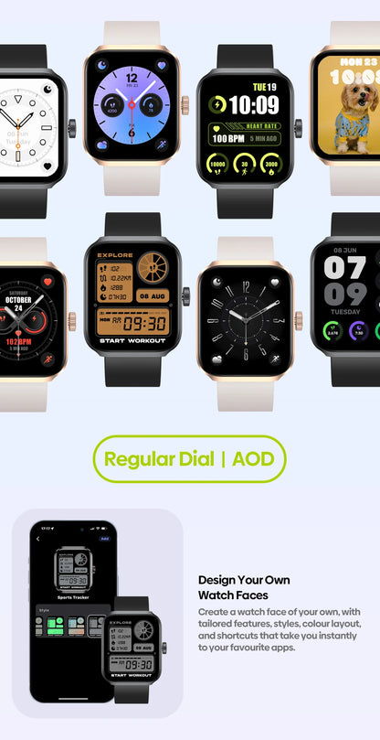 Zeblaze Beyond 3 Plus GPS Smart Watch with AMOLED Display - Smarsty