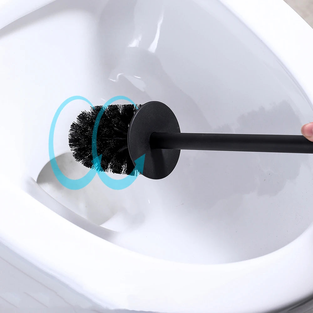 Toilet Bowl Brush Holder Set for Deep Cleaning - Smarsty