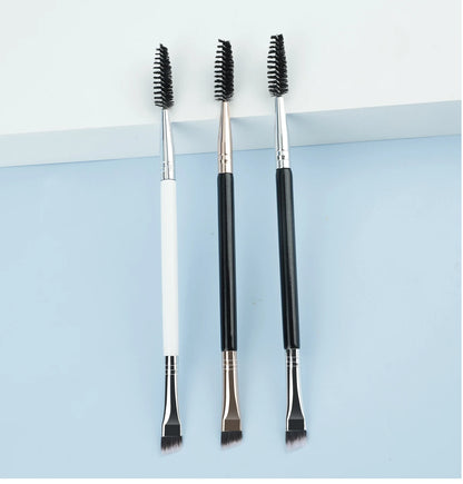 Dual Ended Eyebrow Brush With Spoolie For Perfect Brows - Smarsty