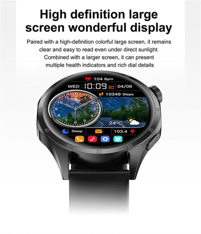 GT5 Pro GPS Smartwatch with AMOLED Screen and Heart Rate Monitoring - Smarsty