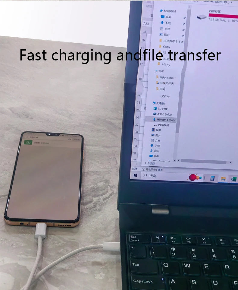 USB-C to Type C Fast Charging Cable for iPhone 15 - Smarsty
