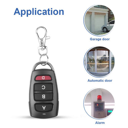 Wireless RF 433MHz Remote Control Garage Door Duplicator - Smarsty