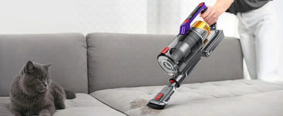 Kissof S17 Pro 550W/55KPA Cordless Vacuum Cleaner, 60Mins  Self-Standing Vacuum Cleaners for Home, Anti-Tangle Stick Vacuum - Smarsty