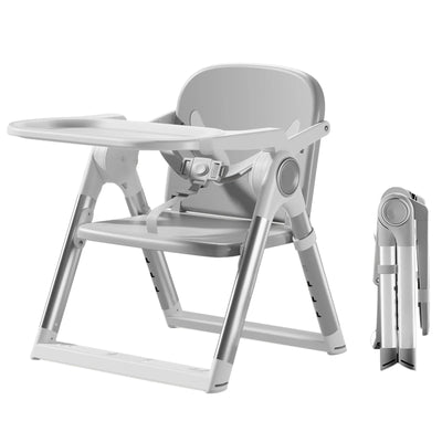 Baby Folding Booster Seat High Chair For Dining, Baby Toddler Portable Feeding Seat for Children 6 Months to 3 Years Approx - Smarsty