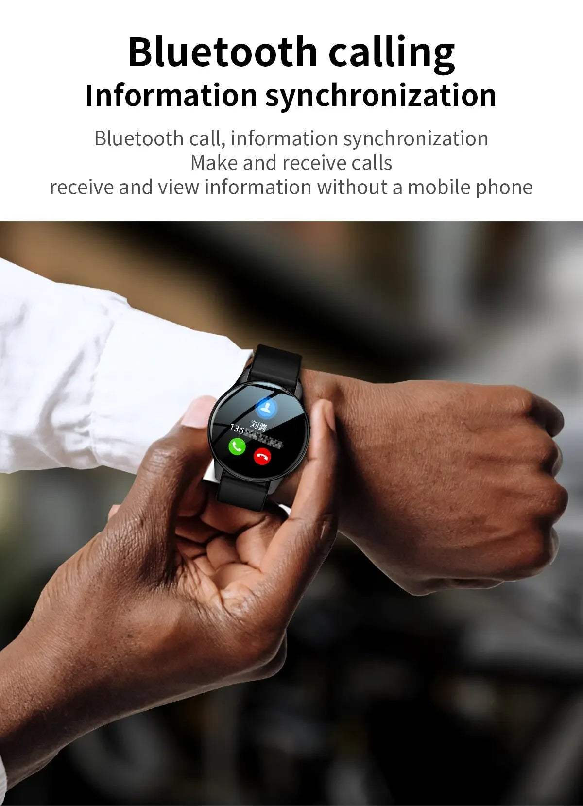 Women Bluetooth Smart Watch with Heart Rate Monitoring - Smarsty