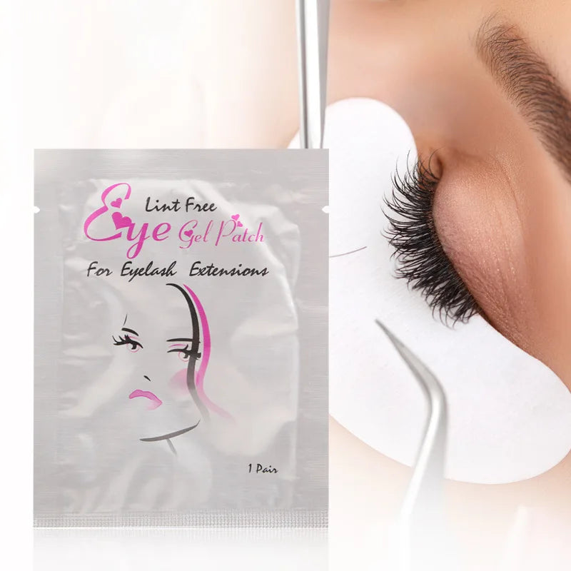 Hydrogel Eye Patches for Eyelash Extensions 100 Pairs - Smarsty