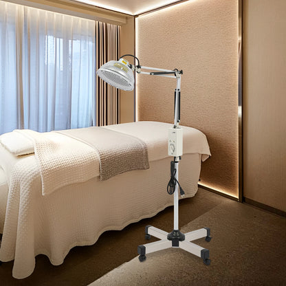 250W Acupuncture Mineral Lamp, Infrared Lamp for Body Face Pain Adjustable Circulation Pain Relief Heating Device,Infrared Light