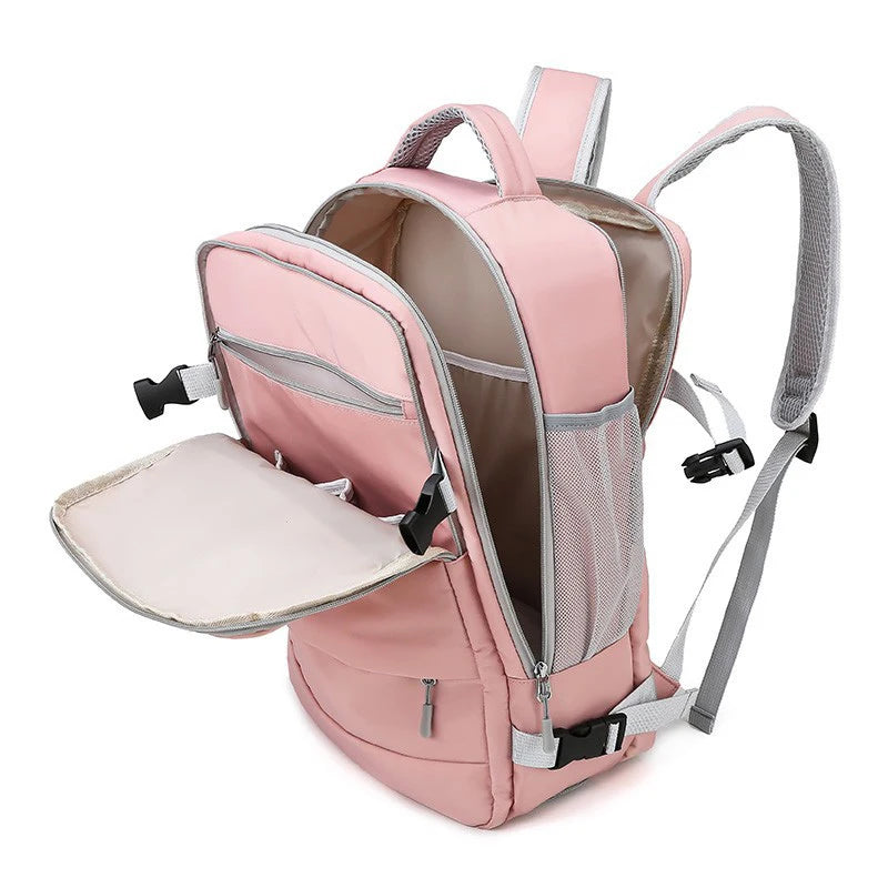 Waterproof Large Capacity Travel Backpack With USB Charging - Smarsty