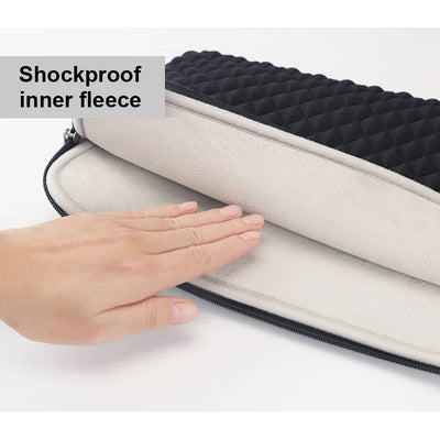 Waterproof Neoprene Laptop Sleeve With Zipper Protection - Smarsty