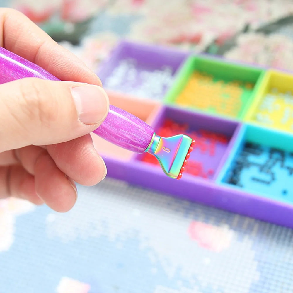 5D Diamond Painting Pen with Metal Replacement Heads - Smarsty