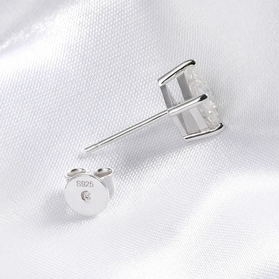 Moissanite Stud Earrings 0.4-5CT VVS Sterling Silver - Smarsty