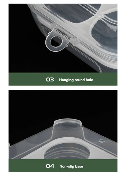 Outdoor Shockproof Egg Box Storage Box, Portable Camping Shatterproof Egg Tray, Home Plastic Protection Box, Travel Shatterproof by Smarsty