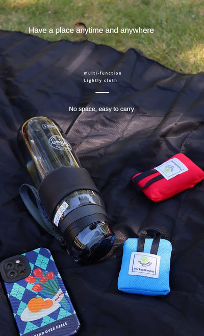 Picnic Mat Ultra-thin Moisture Resistant Waterproof Sandproof Mat Ultra Lightweight Foldable Portable Mat 70x110cm by Smarsty