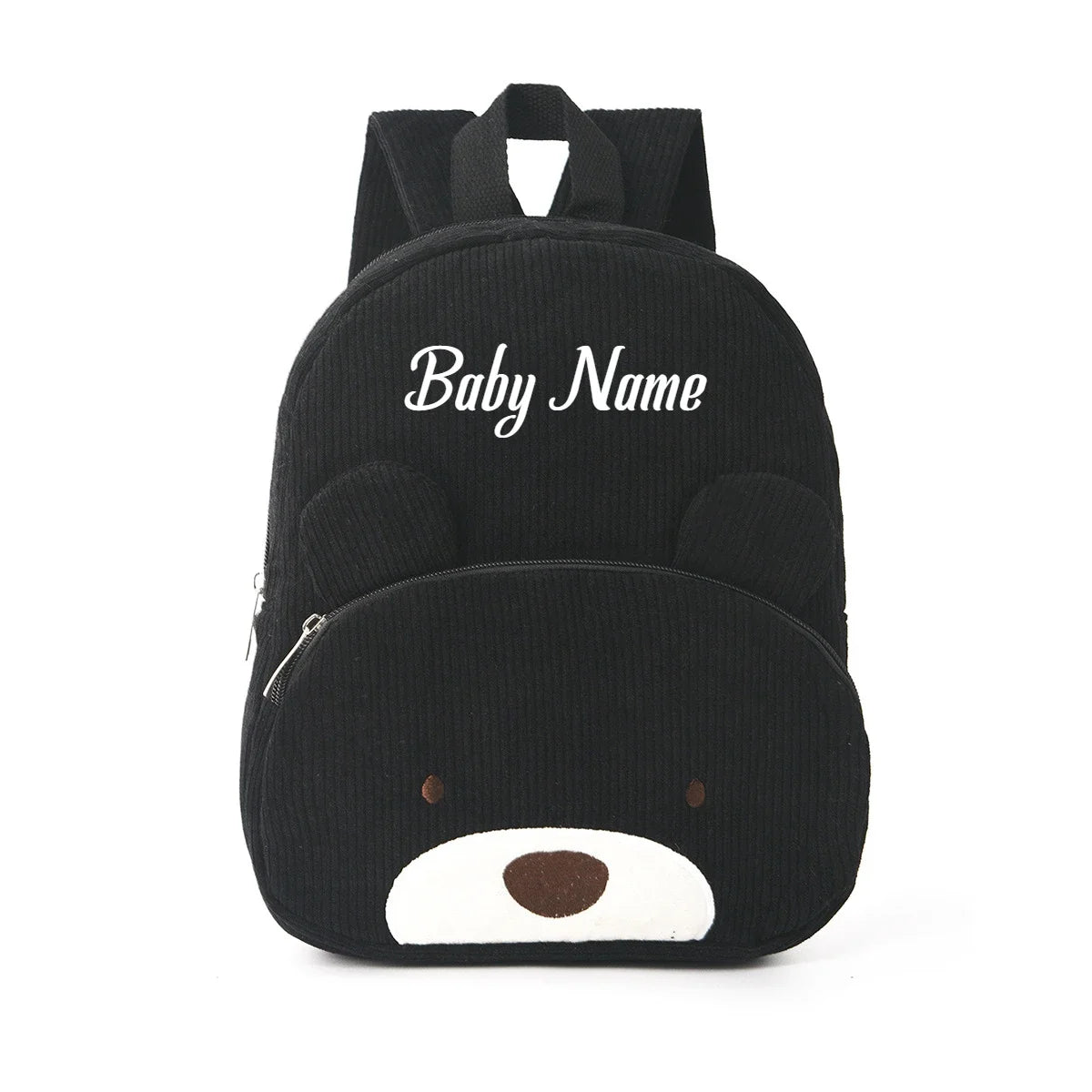 Custom Name Toddler Backpack Cartoon Bear Large Capacity - Smarsty