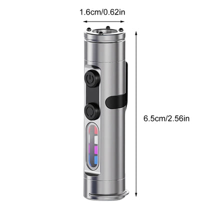 Taclite Mini Flashlight The Ultimate Everyday Micro Tool Emergency Rechargeable LED Magnetic Tactical Flashlight with Hat Clip