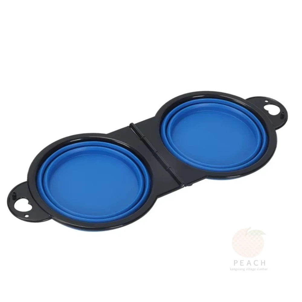 Foldable 2-in-1 Travel Bowl for Dogs and Cats - Smarsty