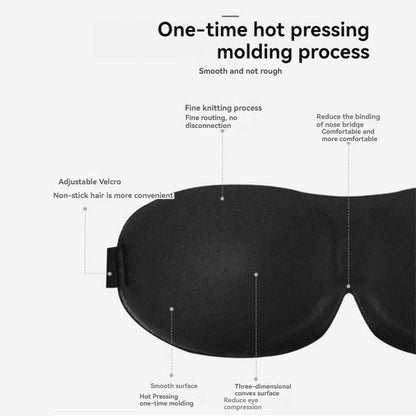 3D Non-Marking Eye Mask for Comfortable Sleep - Smarsty
