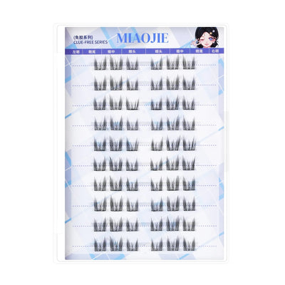 Miaojie No-Glue False Eyelashes for Easy Application - Smarsty