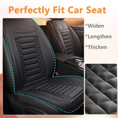 Heated Car Seat Cover 12V Warmth Pad For Winter Comfort - Smarsty
