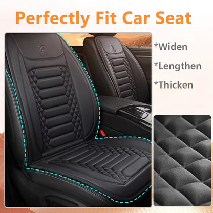 Heated Car Seat Cover 12V Warmth Pad For Winter Comfort - Smarsty