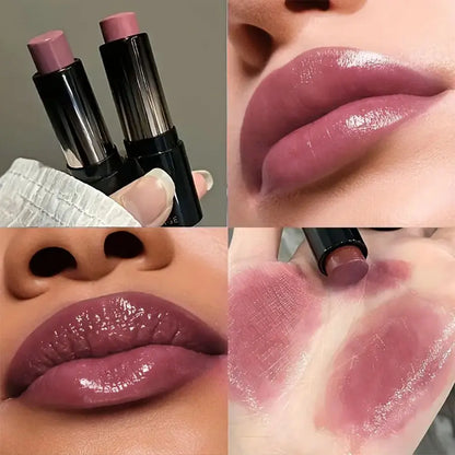 Waterproof Moisturizing Red Brown Lipstick for Long-Lasting Wear - Smarsty