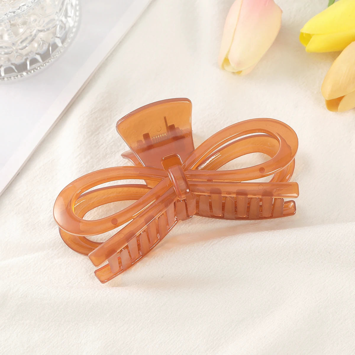 13cm Large Hair Clip For Thick Hair Strong Hold Transparent - Smarsty