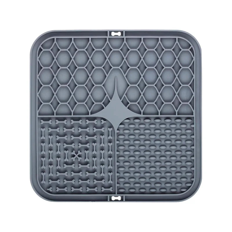 Silicone Pet Lick Mat for Slow Feeding Dogs - Smarsty