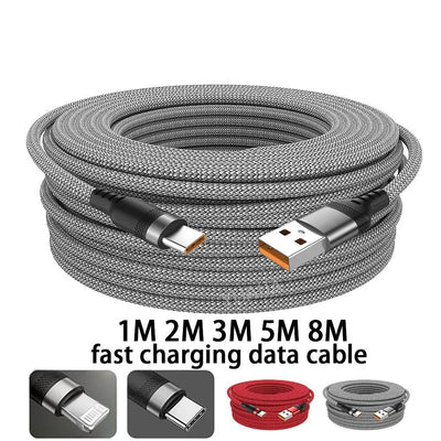USB TYPE C Fast Charge Cable Android Micro USB line USB to LIGHTNING Extend Charging Cable for iPhone 14 Xiaomi OnePlus Samsung - Smarsty