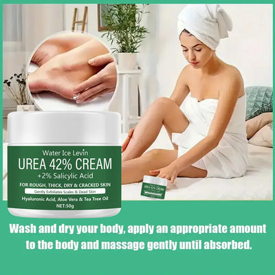 New 42% Urea Cream + 2% Salicylic acid Foot and hand Moisturizer, deep moisturizer and Nourishing moisturizer - Smarsty