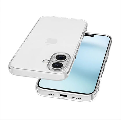 Ultra Thin Transparent Silicone Case For iPhone 16 - Smarsty