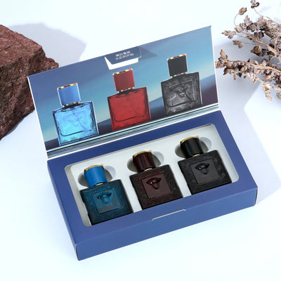 2025new 30ML*3 Perfume Luxury Gift Set Woman Fresh Cologne Woody Eau De Toilette Parfume Floral Scent Lasting Pheromone - Smarsty