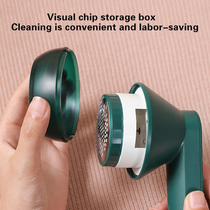 1PC USB Rechargeable Fabric Shaver, Portable Lint Remover for Clothes Bedding Furniture Carpet Sofa Cleaning Tool