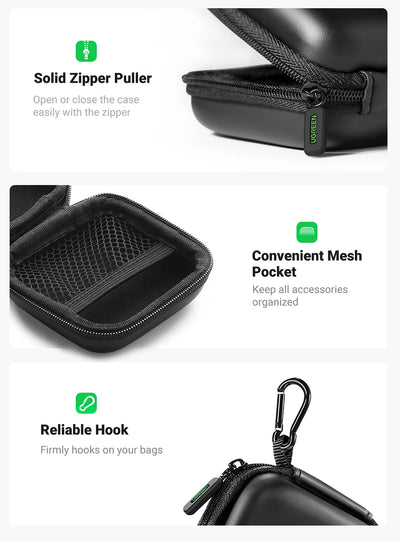 UGREEN Shockproof Waterproof Earphone Case for AirPods - Smarsty