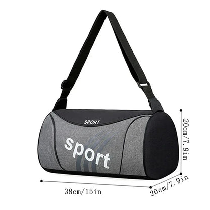 Unisex Gym Bag With Crossbody Strap For Travel And Yoga - Smarsty