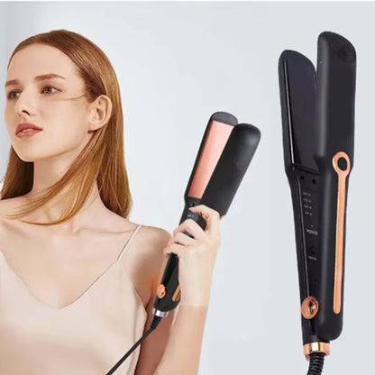 Professional Ceramic Flat Iron and Curler for Home Use - Smarsty