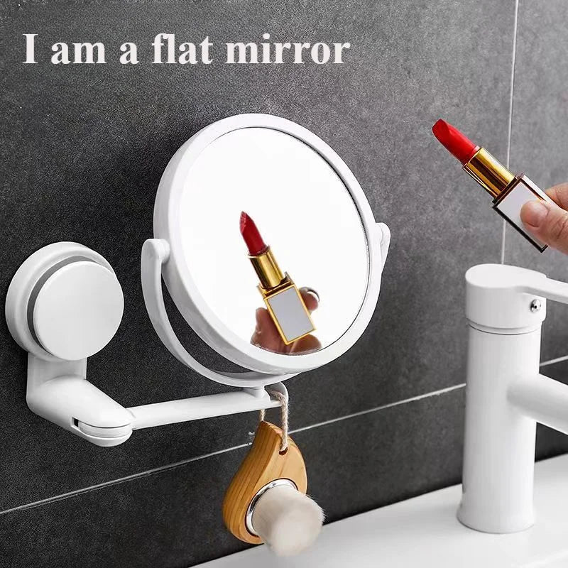 HD 360 Degree Rotating Vanity Mirror With Magnification - Smarsty