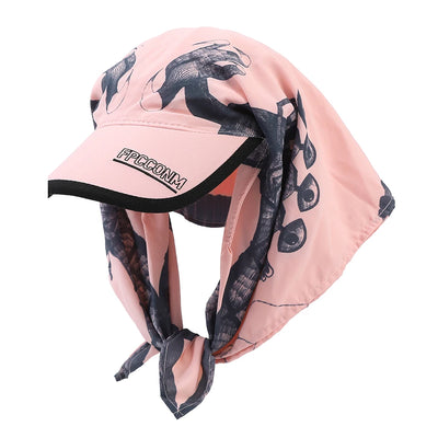 Women Printed Sunscreen Baseball Cap Sun Protection Packable - Smarsty