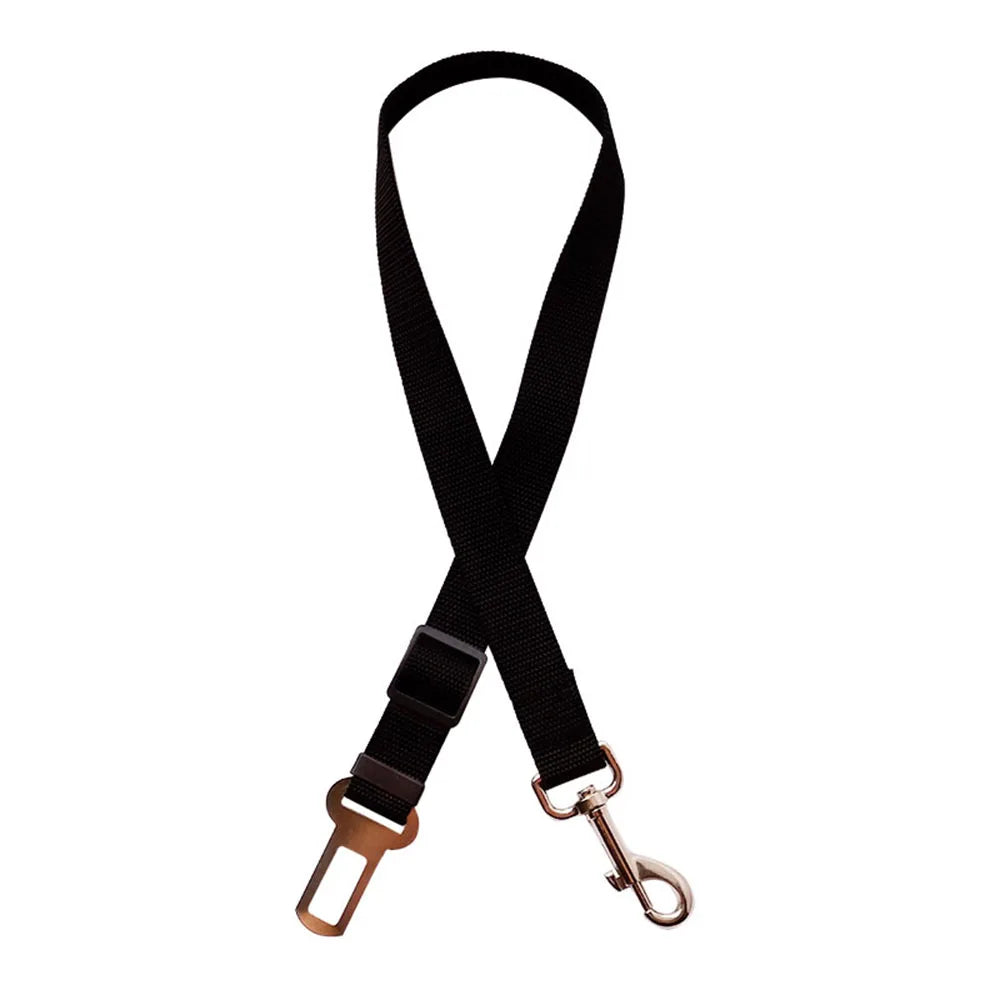Adjustable Dog Car Seat Belt Harness with Reflective Cushioning - Smarsty