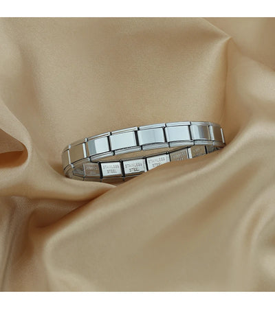 Hapiship Women's DIY Stainless Steel Charm Bracelet - Smarsty