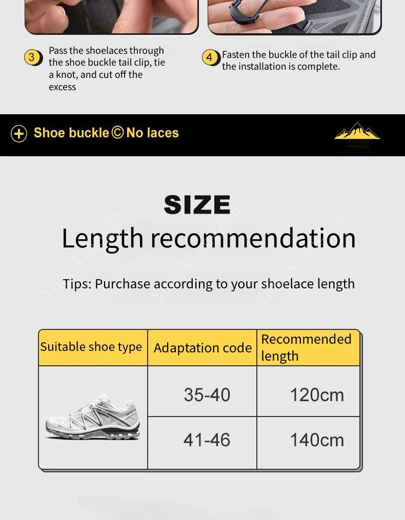New No tie Shoe laces Round Tennis Laces Without ties Adult Kids Quality Running Sneakers Shoelaces Black White Shoes Accesories