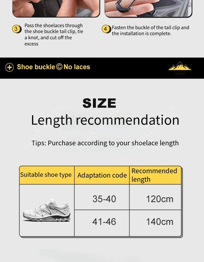 New No tie Shoe laces Round Tennis Laces Without ties Adult Kids Quality Running Sneakers Shoelaces Black White Shoes Accesories - Smarsty