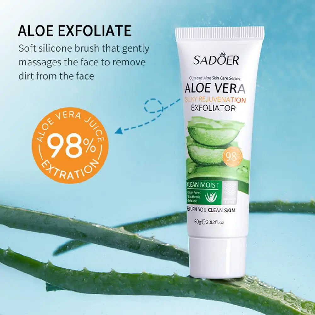 Aloe Vera Face Exfoliating Gel for Pore Shrinking - Smarsty